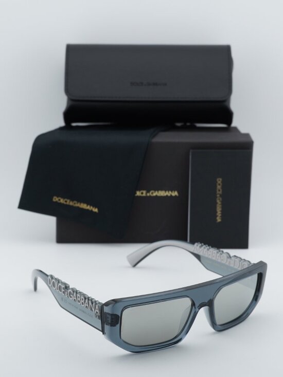 Dolce & Gabbana DG6203 32556G Rectangle Sunglasses - Grey main image 9